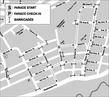 Parade Map